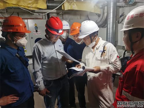 第二艘國產大型郵輪應急制冷系統核心機組投用